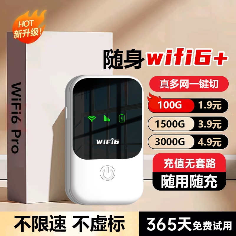 2025新款高速随身wifi6上网神器