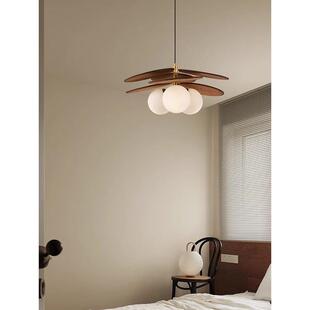 法式覆古中古风主卧室灯吊灯日式藤编餐桌餐厅灯书房阳台楼梯灯具