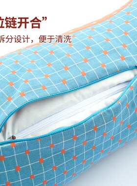 荞麦枕荞麦壳护颈枕高枕u头侧睡枕头加高颈椎硬枕颈椎枕牵引枕