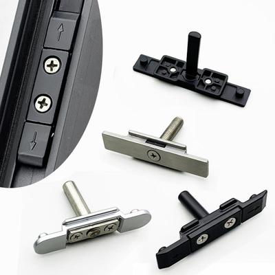 断桥铝门窗T型件T钉传动连接件纱窗锁芯把手锁推拉门窗锁移门配件