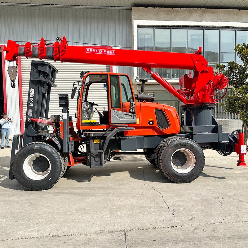 广顺常年生产叉车尾吊 柴油多功能叉车尾吊 四驱越野叉车尾吊