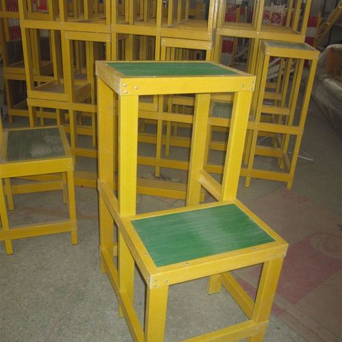 定 制绝缘玻璃钢电工凳 一层绝缘凳 绝缘平台绝缘凳厂家定 做