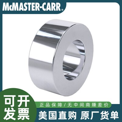 McMASTER-CARR美国麦克马斯特镍铬镀层抛光无螺纹垫片93320A205