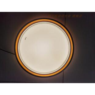 线下实体店专卖的灯具 新款月影 卧室灯圆形书房吸顶灯护眼 安装