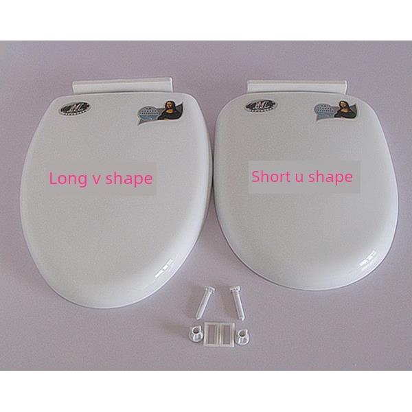蒙娜丽莎马桶盖加厚马桶盖慢下来无声马桶盖u形v形