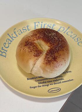 lelemonade西餐盘ins风法式复古小众设计高级感早餐盘子竹纤维