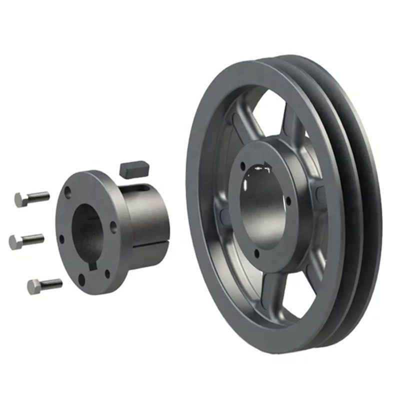 厂家直供单槽双槽多槽铸铁电机皮带轮 a型b型c型 农机皮带轮制定