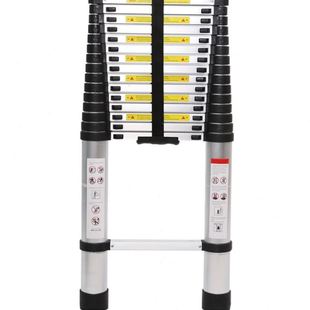 ladder 包邮 伸缩梯3.8m加厚铝合金梯子4.4m家用跨境 telescopic