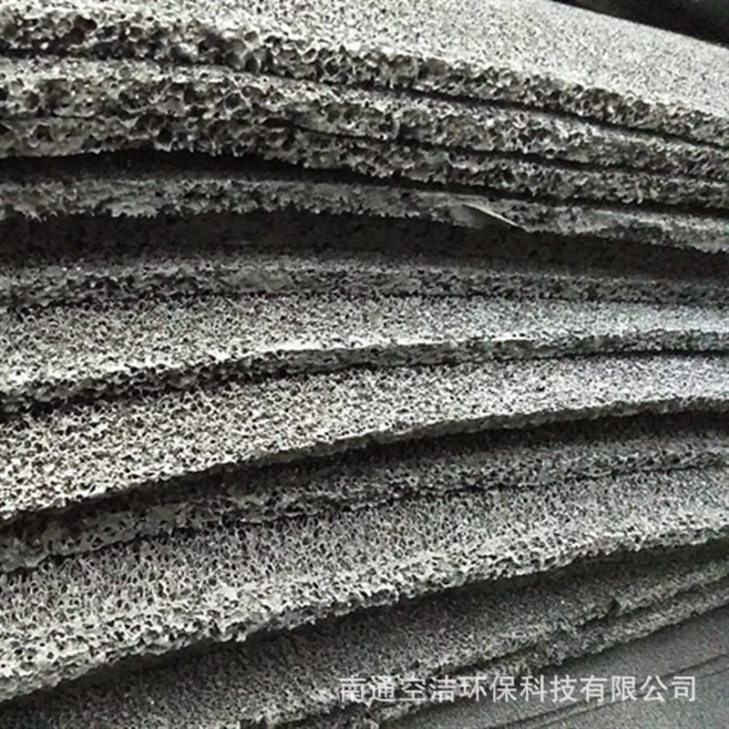 15mm厚喷漆房防去除油漆味  活性炭聚氨酯海绵滤网鱼缸过滤棉