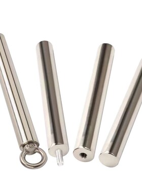 不锈钢定制除铁棒钕铁硼7000-13000GS除铁除锈强磁不锈钢除铁棒