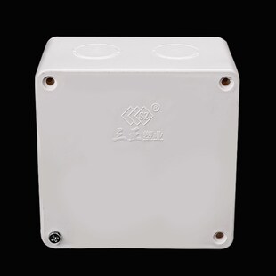 三正塑业PVC接线盒100过路盒信息明装 中间盒监控阻燃线箱过线盒