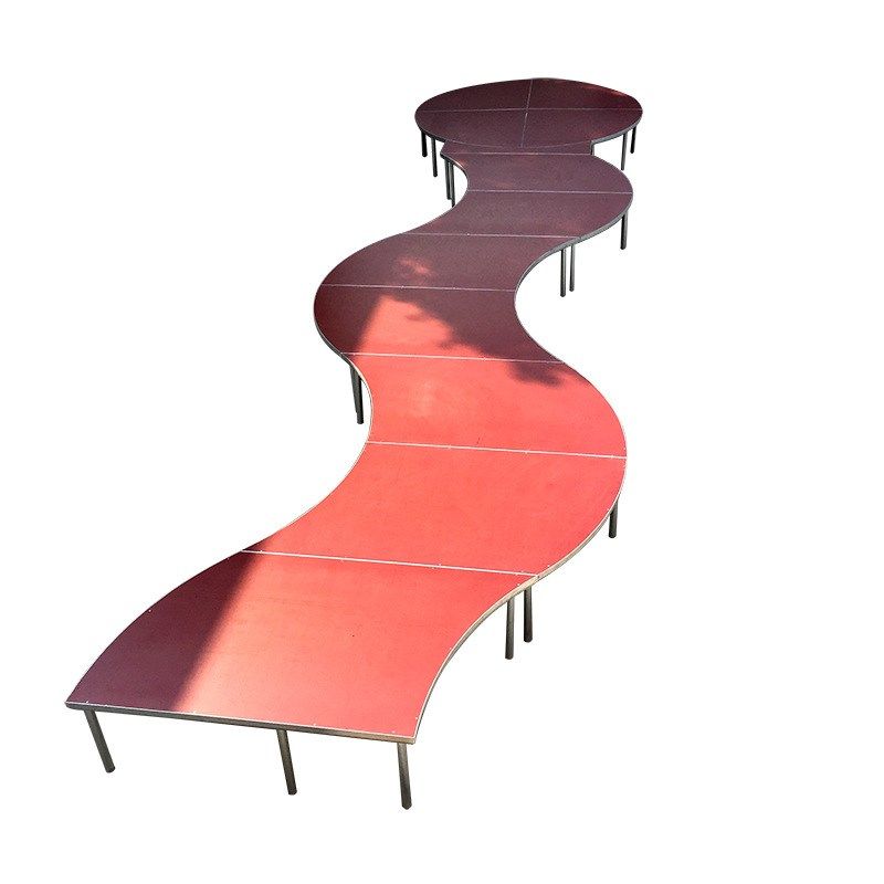 铝合金活动舞台雷亚钢铁舞台灯光架子组装拼装酒店婚庆T台露天演