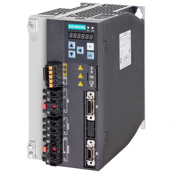 全新西门子V90驱动器6SL3210-5FB12-0UA0脉冲版2KW低惯量220V
