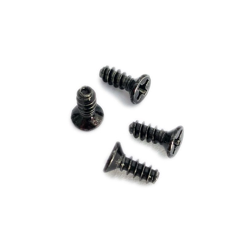 供应平头十字平尾自攻KB3*5-12 沉头平尾自攻  304不锈钢镀黑锌