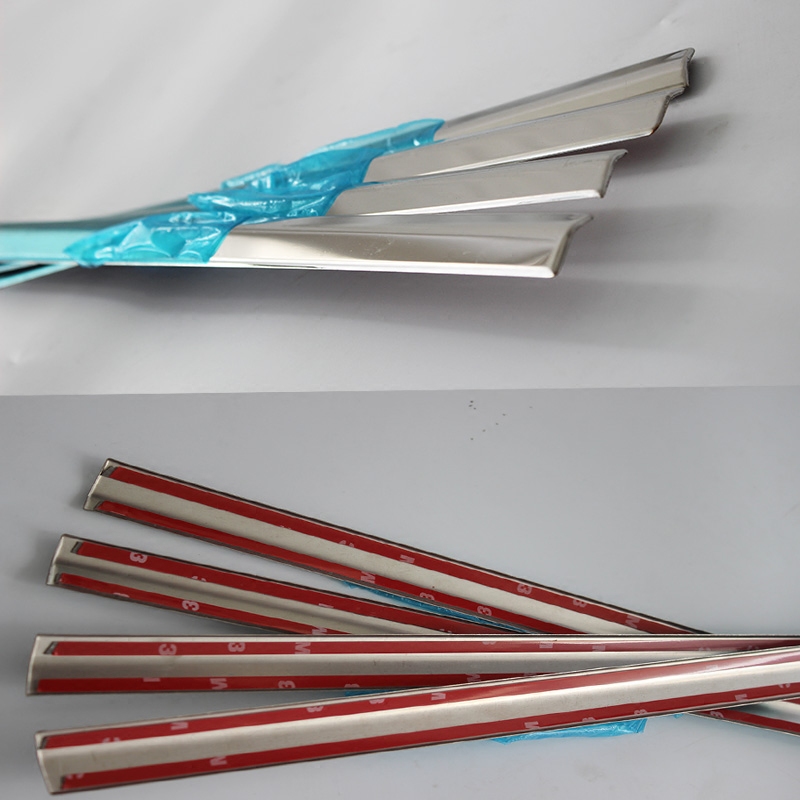 东风雪铁龙C4LC3-XR世嘉不锈钢亮条改装车窗饰条玻璃门边压条