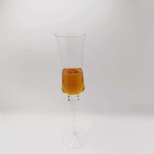 欧式轻奢镶钻金边新款香槟杯酒杯