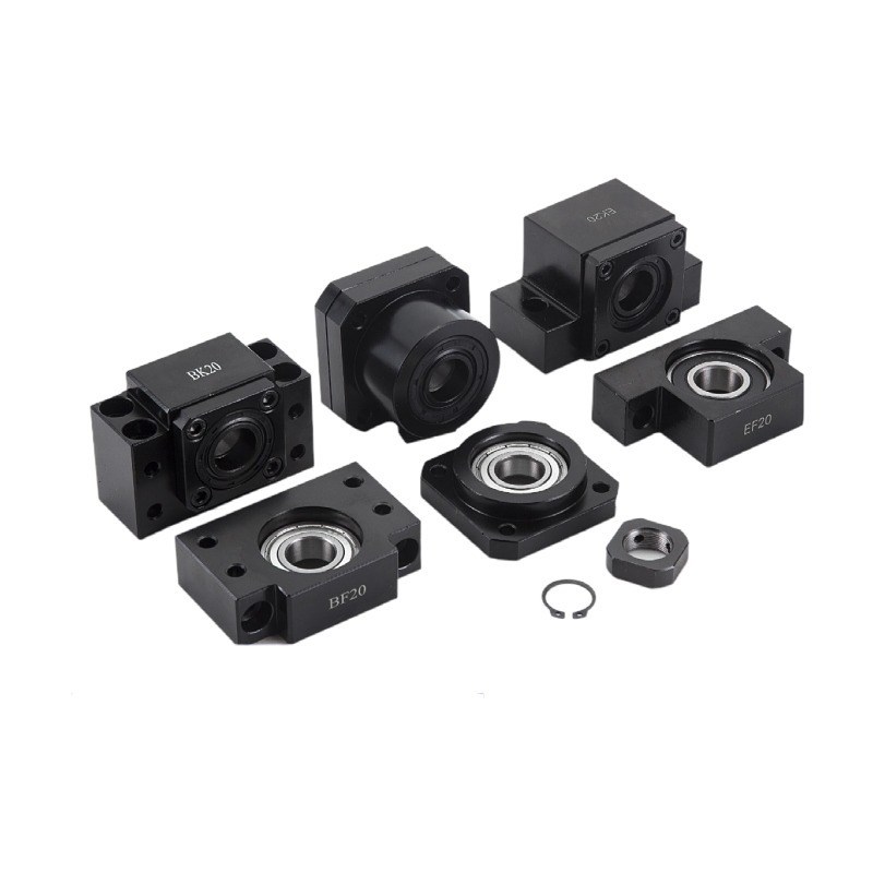 滚珠丝杆支撑座BKBF12 15 17 20 25滚珠丝杆固定座BKBF10~BKBF40