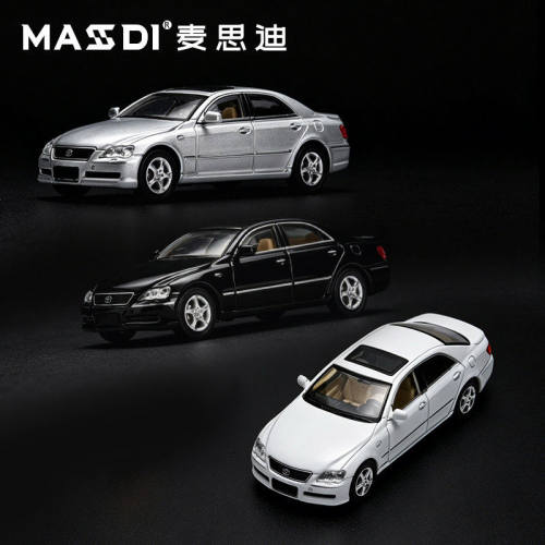麦思迪 1:64 初代丰田锐志 Mark X轿车仿真合金汽车模型玩具收藏