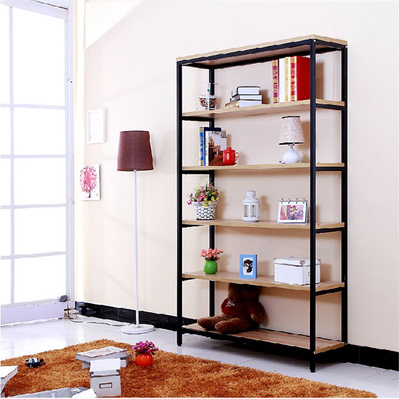 新款精品展柜陈列柜 自由组合货架展示柜 多功能钢木组合柜