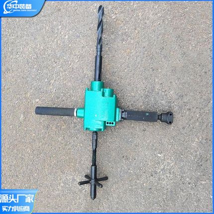 气动钢轨钻孔机 ZK19气动轨道钻 矿用轨道气钻