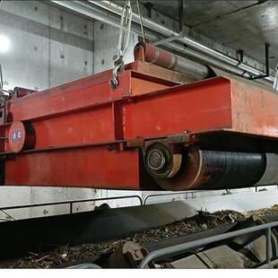 皮带式磁选设备吊装式传送带永磁除铁机RCYD永磁除铁器选铁设备