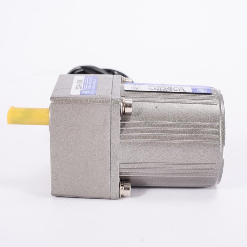 6W~400W220V/380V三相微型异步交流光轴定调速马达减速机永传电机