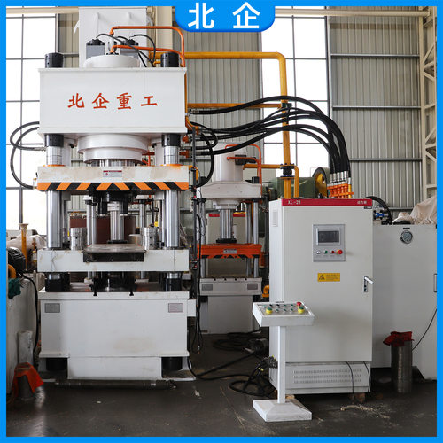 500吨粉末成型四柱液压机 500t油压机四梁木屑耐火材料5kg盐砖机