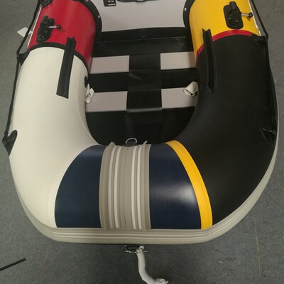 2m米 单人充气橡皮艇 休闲垂钓艇 浅水皮筏子 皮划艇 小钓鱼船