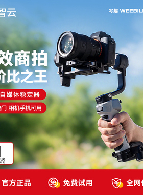 智云 写趣WEEBILL 3E手持云台相机稳定器WB3E专业拍摄手持云台运动相机卡片机跟拍神器微毕3E性价比之王