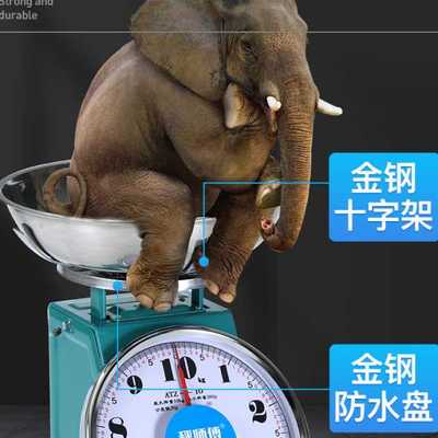秤盘称公斤家用托盘老式商用精准厨房电子圆盘台秤克小型称重天平