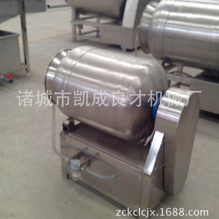 肉脯腌制滚揉设备 全自动真空滚揉机厂家直销肉丝腌制机器 型号全