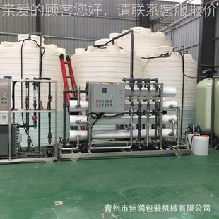 25吨水设备工业水处理设纯0全自动双级反渗透净水器过滤去离子水