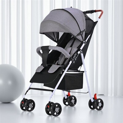 超简易娃娃车婴儿推车可坐可躺超轻可携式可折叠简易Y推车新生儿