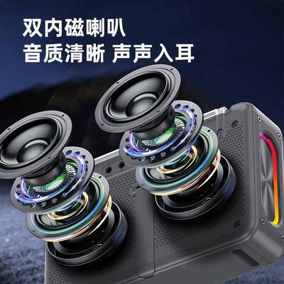 山水新电视机F57戏视频播款放器人收音机Sansui\/多功能插卡便携