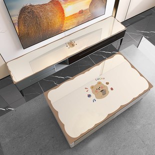 软玻璃家用茶几桌垫桌面保护垫电视柜垫桌布免洗防水防油pvc桌垫