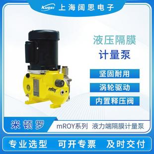 计量泵mRoy系列液压隔膜计量泵RH005S124A1MNN耐酸碱加药泵