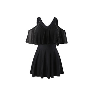 2024新款 g连体泳衣女泡高级感微胖遮肉显瘦保守钢托聚拢游泳钢圈