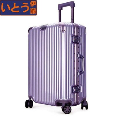 伊藤24PC女铝框登【耐磨】拉杆箱寸行李箱旅行箱男韧性X款机箱20