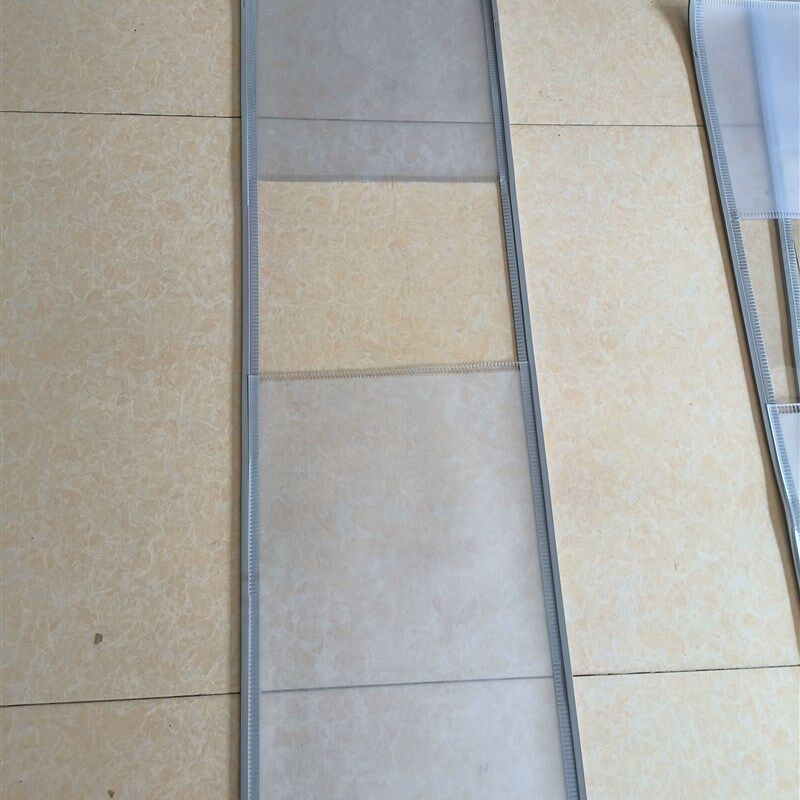 磨砂加透明磁吸空调门帘店铺商D用防风塑料透明挡风隔断软帘