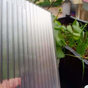 亚克力板透明有机玻璃板加工塑料板H材尖条纹亚克力板铭逸定制