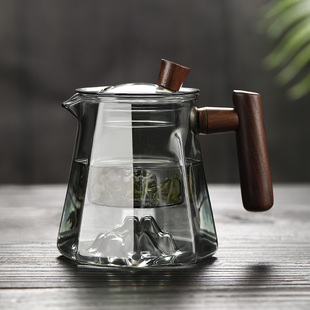 茶壶家用耐高温玻璃泡茶煮茶器办公室茶水分离杯喝茶功夫茶杯茶具