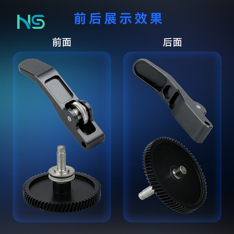 华塑3D打印机配件升级竹子A1/A1mini硬化钢DLC涂层挤出机齿轮套件