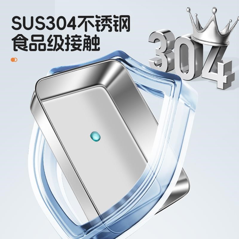 德国316不锈钢方盘带盖食品级托盘304保鲜盒长方形盒子熟食凉菜备