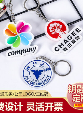 亚克力钥匙扣定制周边diy小挂件