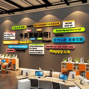 少儿编程教室装饰画ai人工智能培训机构背景墙科技馆主题文化墙贴