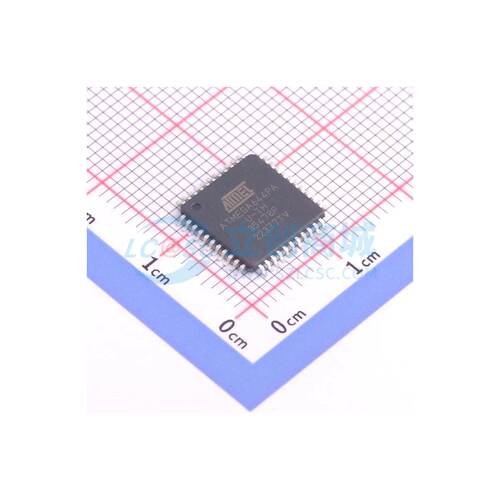 单片机芯片 ATMEGA644PA-AU TQFP-44(10x10) 64KB 20MHz