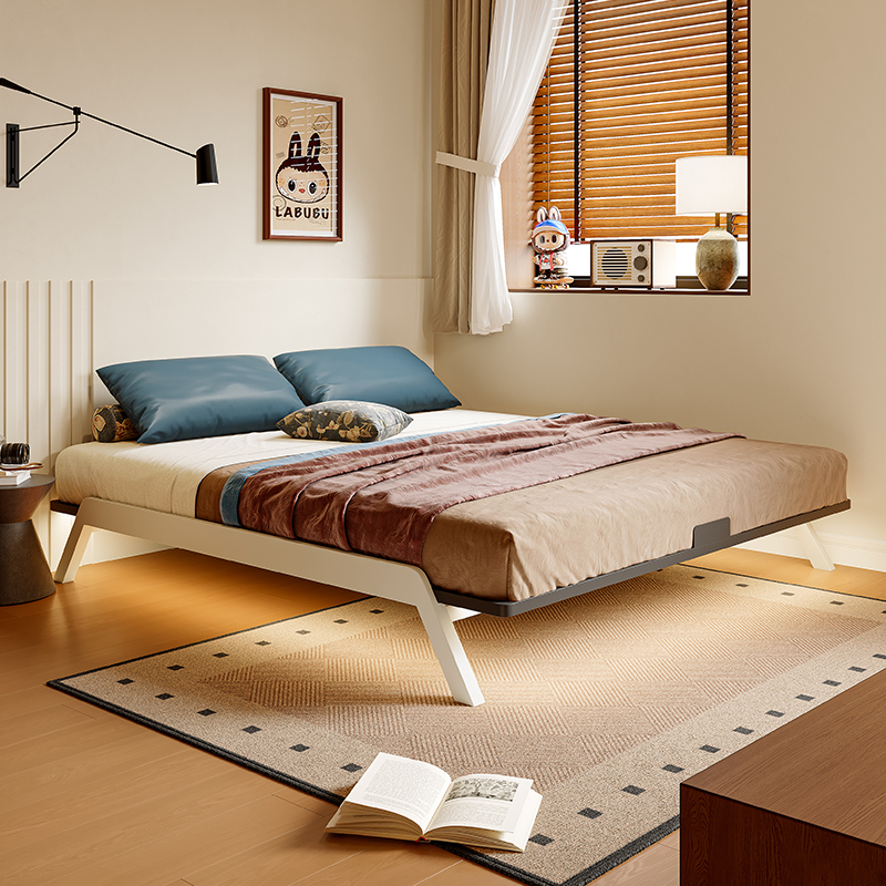 全碳素钢2025新款无靠背齐边床