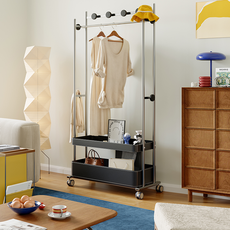 2025新款家用落地立式挂衣架