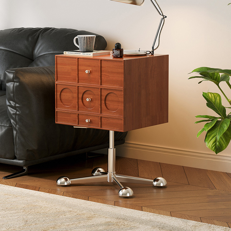 可升降旋转床头柜2025新款