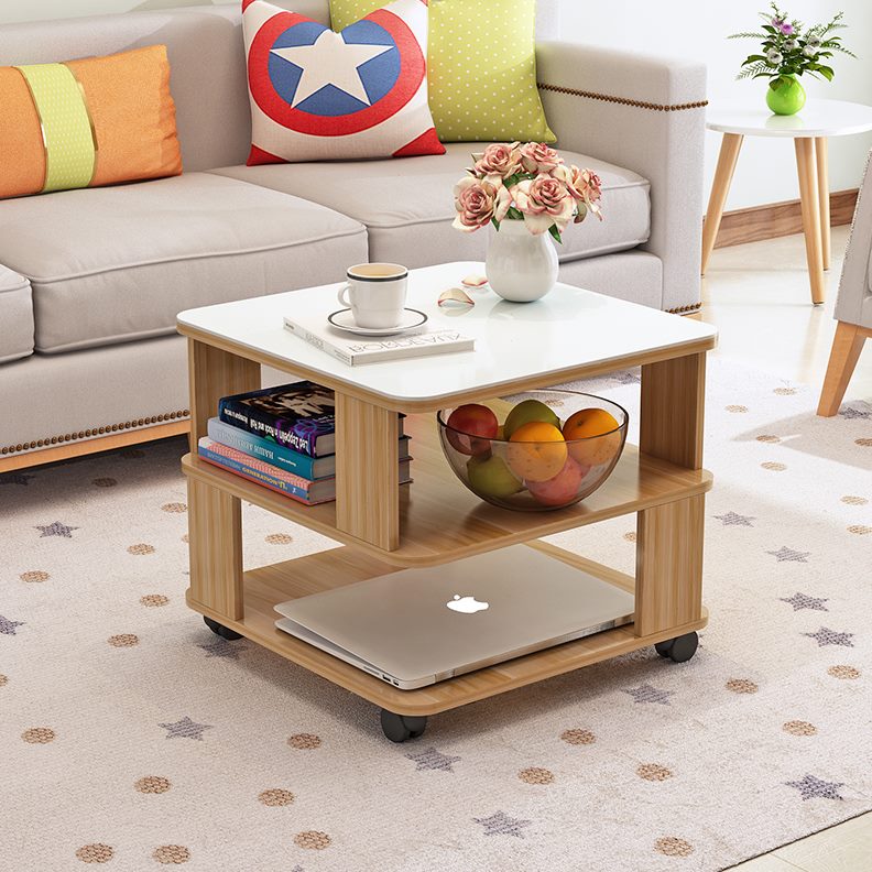 小茶几小方桌子家用迷你客厅沙发边几桌角茶几简约边几移动几北欧